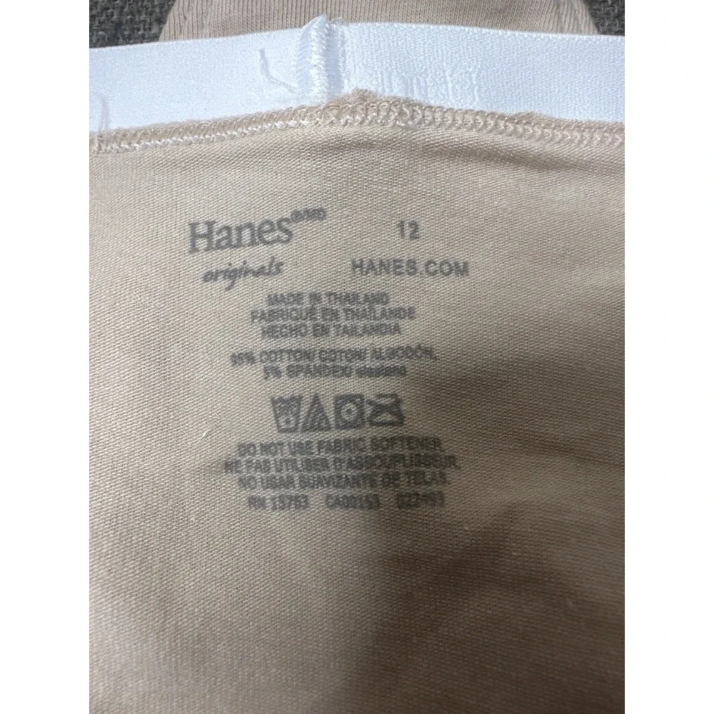 Hanes Girls Sz 12 Assorted Briefs Underwear Butterfly Polka Dot Panties Pk of 4